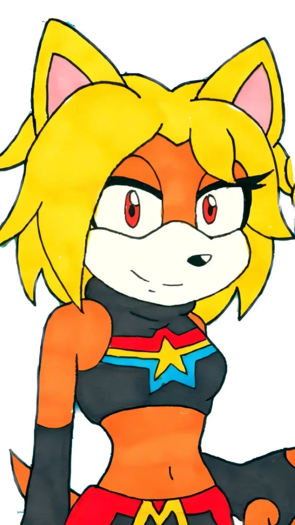ai character: Captain Mobian  background
