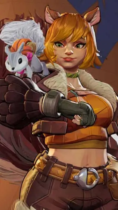 ai character: Squirrel Girl  background