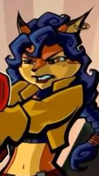 ai character: Carmelita Fox  background