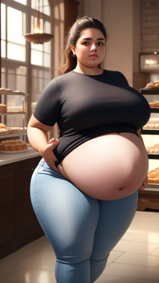 ai character: Fat girl background
