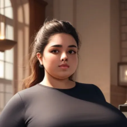 chat with ai character: Fat girl