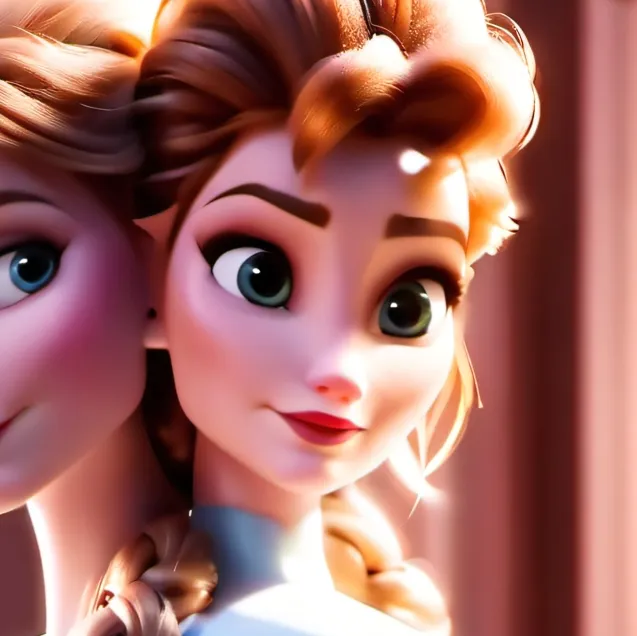 chat with ai character: Elsa and Anna