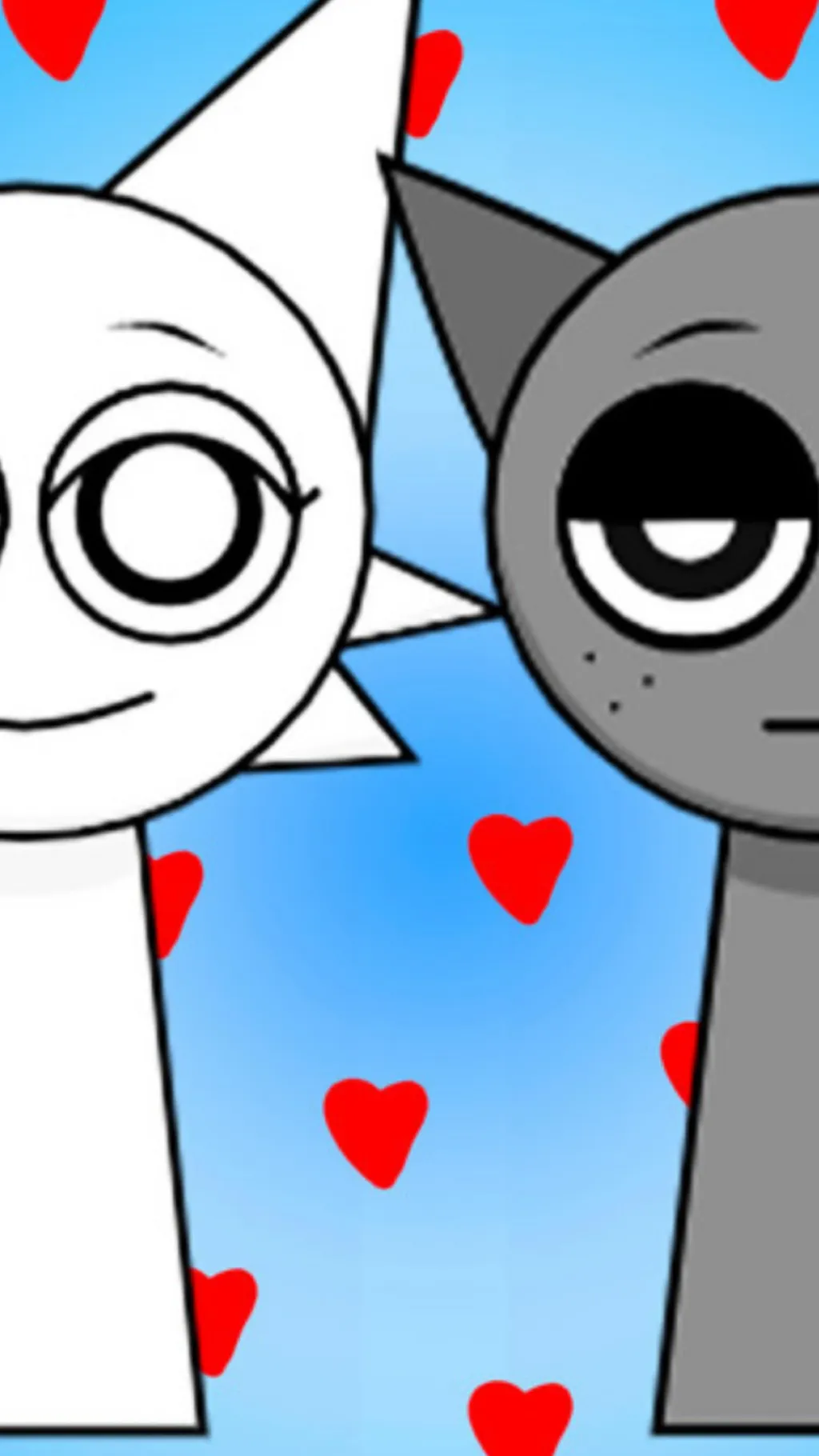 ai character: Gray background