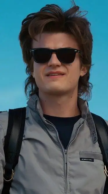 ai character: steve harrington background