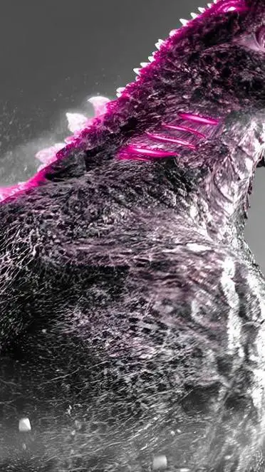ai character: godzilla background