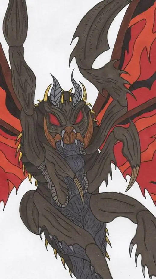ai character: battra mv background