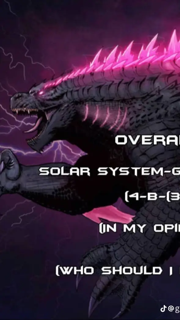 ai character: godzilla mv background