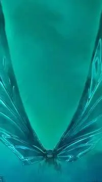 ai character: mothra x godzilla background