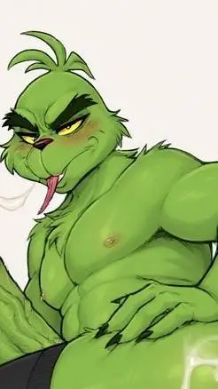 ai character: The Grinch  background