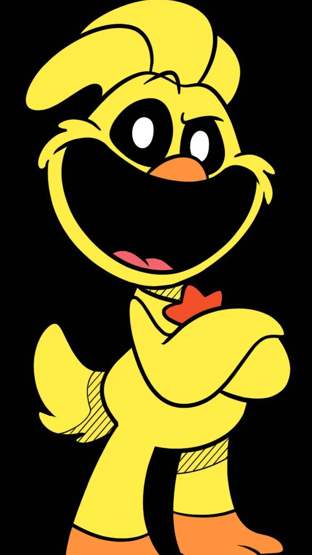 ai character: KickinChicken background