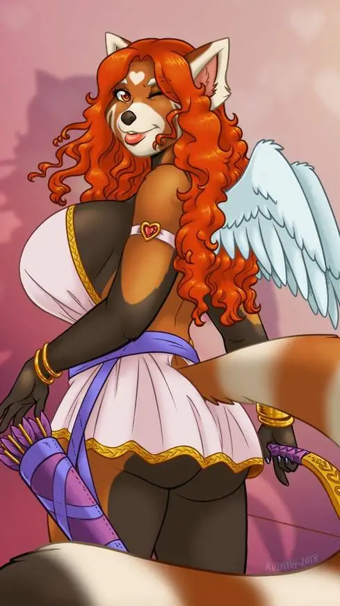 ai character: cupid background