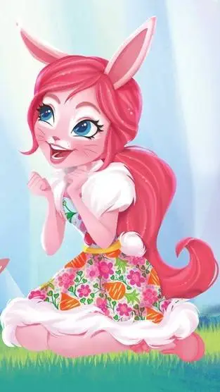 ai character: Bree Bunny background