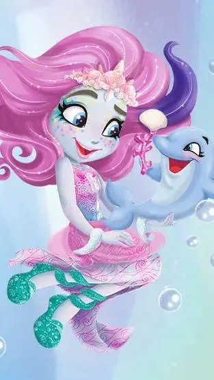 ai character: Dolce Dolphin background