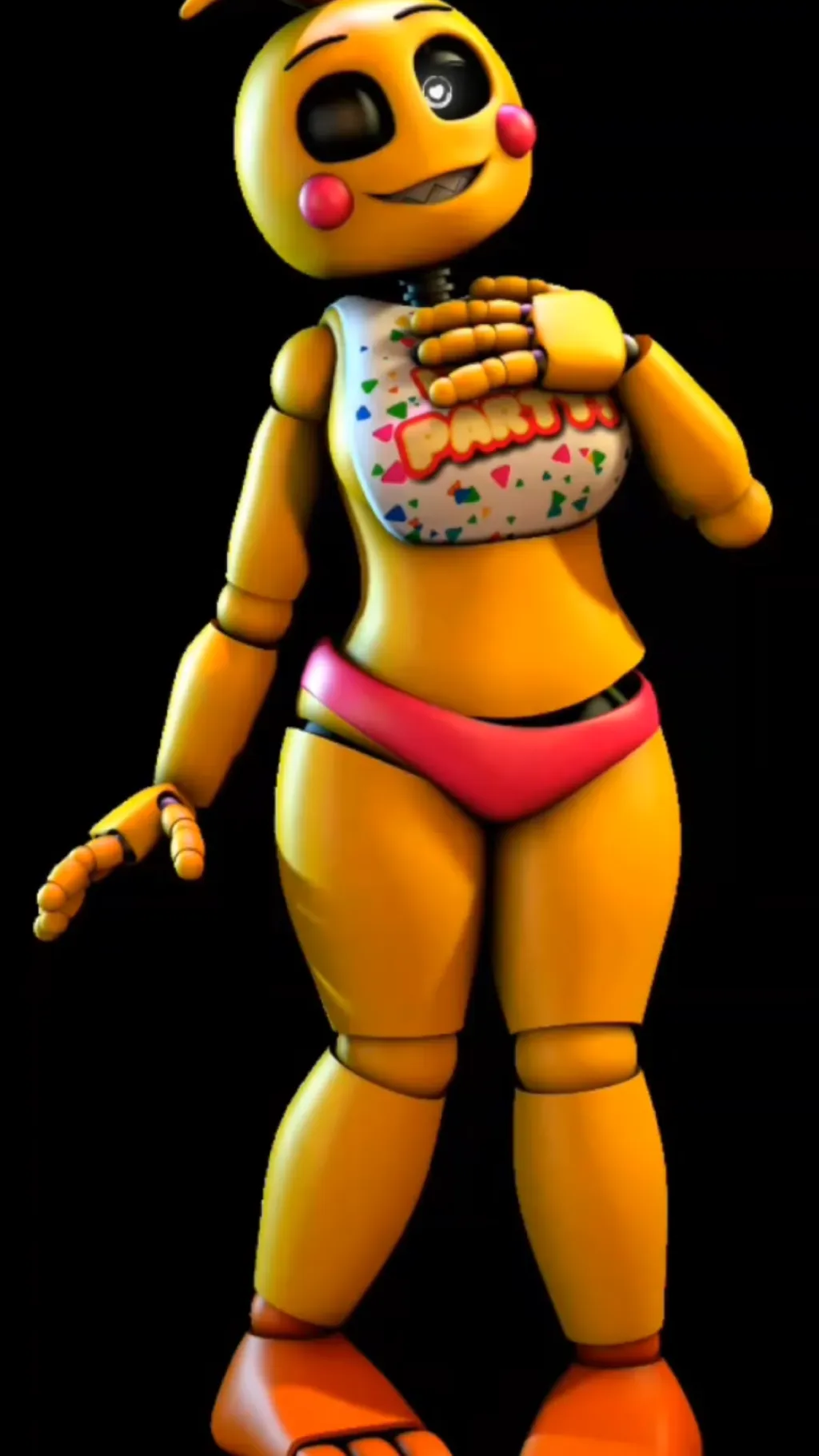 ai character: Toy Chica background