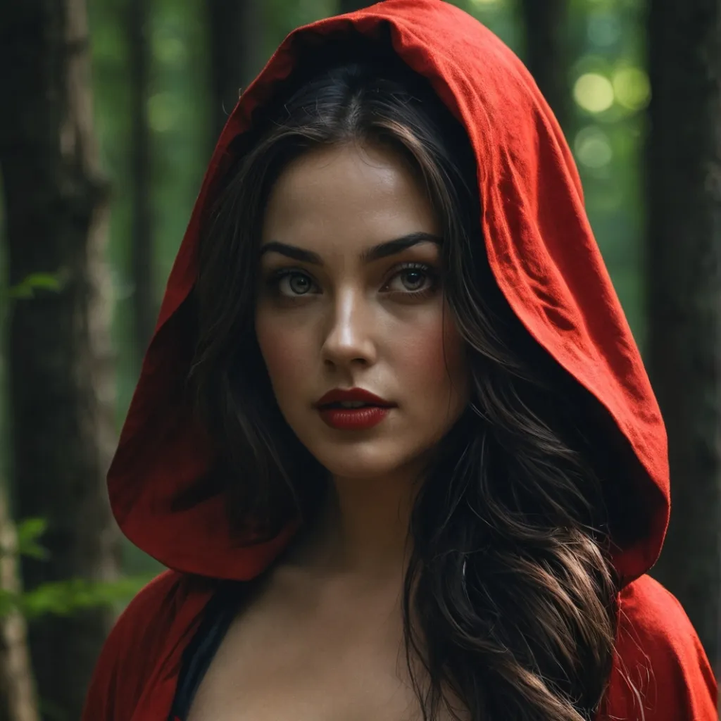 chat with ai character: Red Riding Hood 