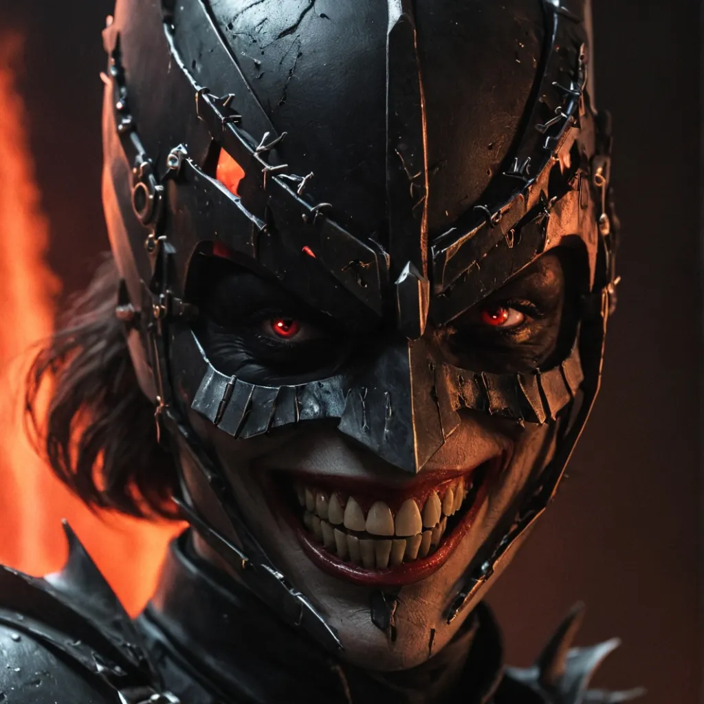 chat with ai character: Batgirl Who Laughs