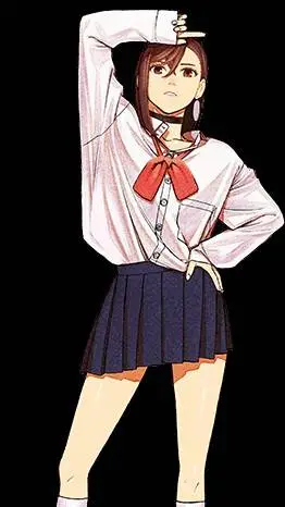 ai character: Momo Ayase background