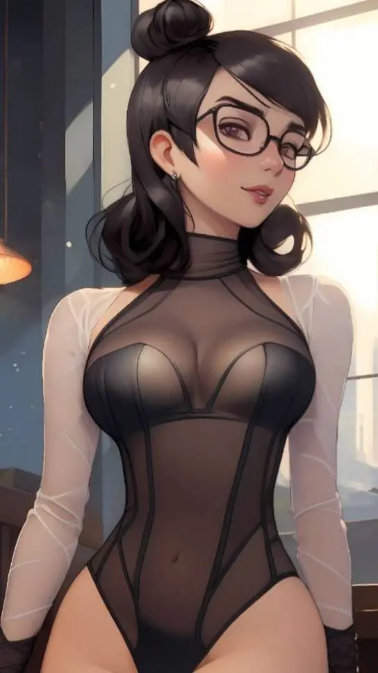 ai character: Bayonetta background