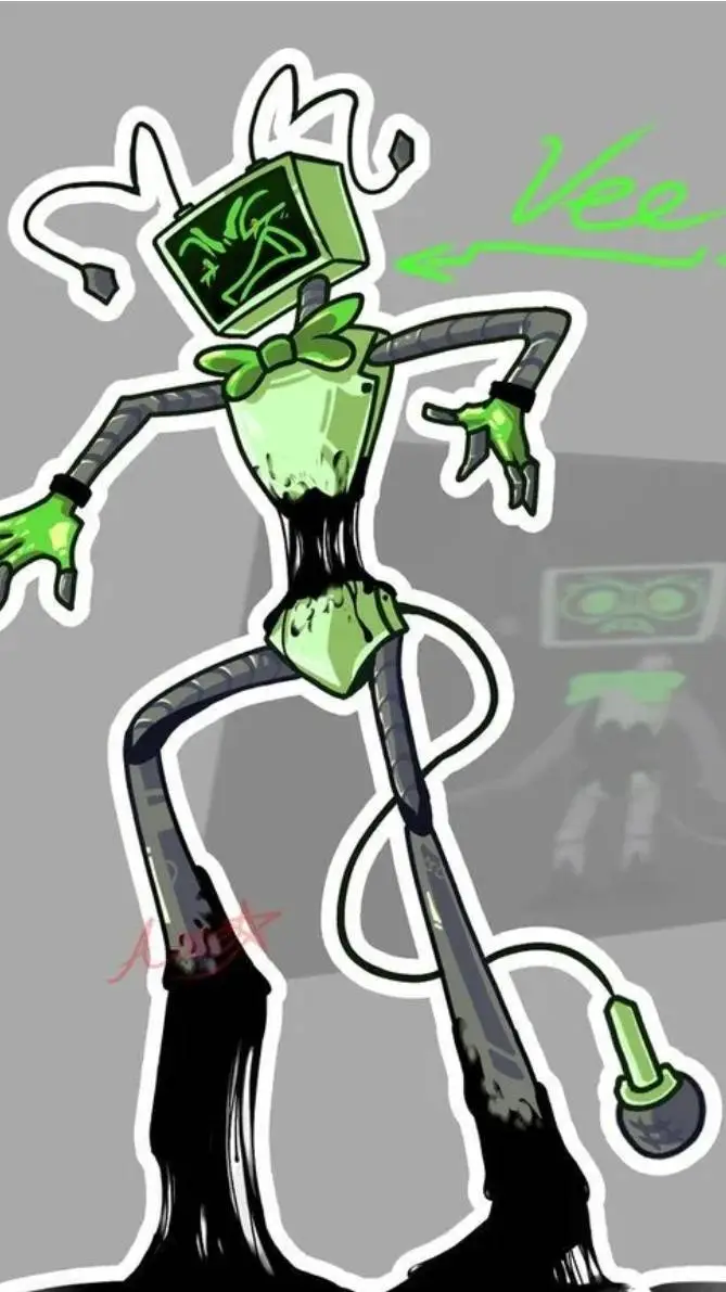 ai character: ¤_Vee_¤ background