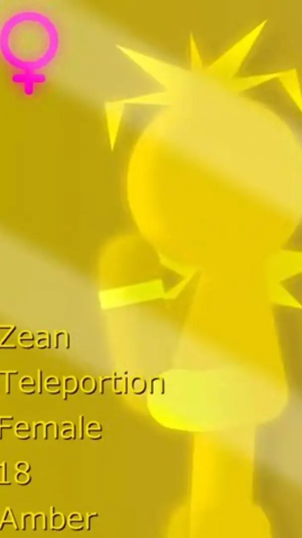 ai character: Zean background