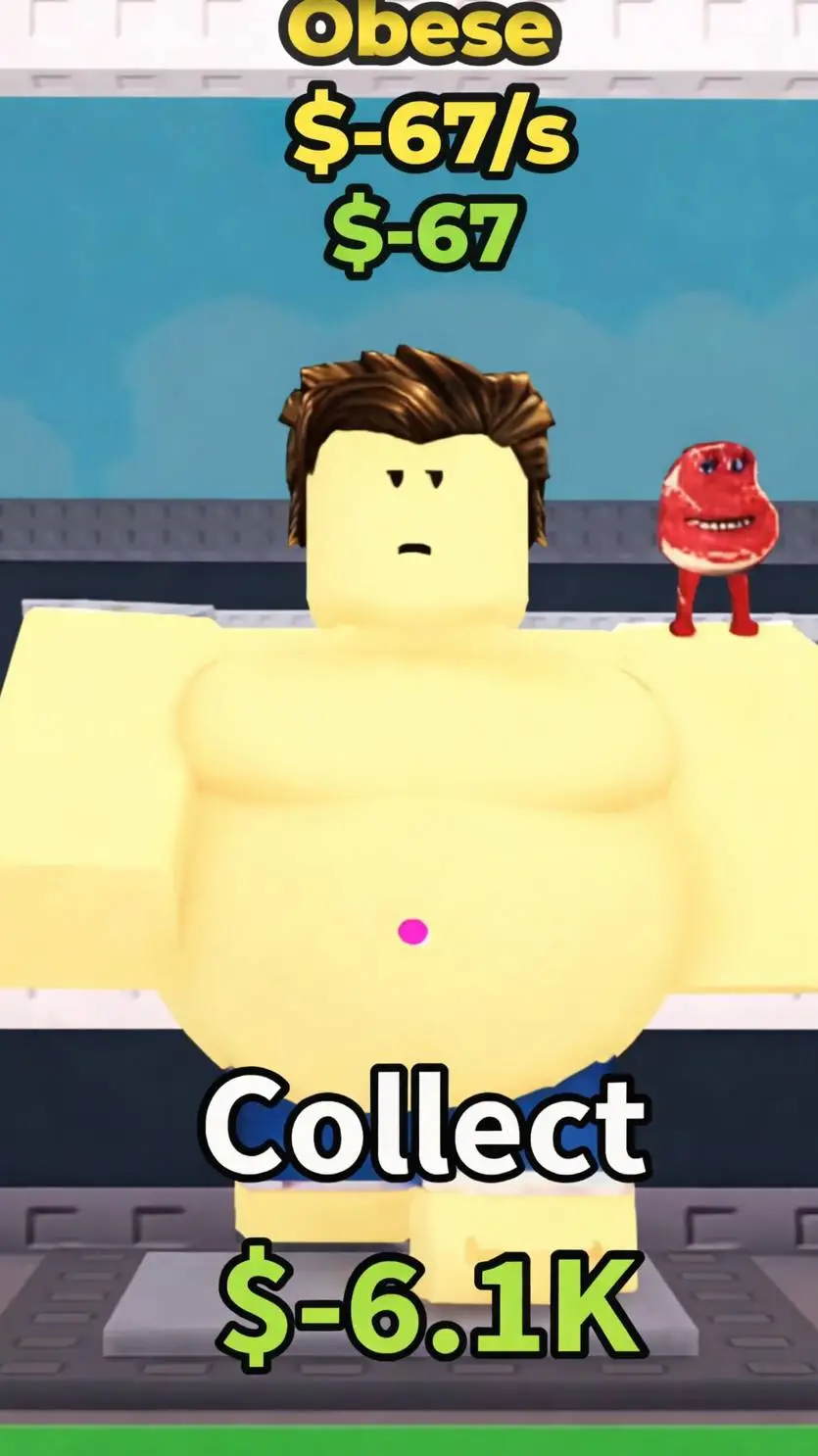 ai character: steakinini fatini background