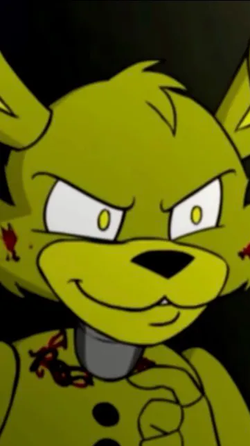 ai character: Springtrap  background