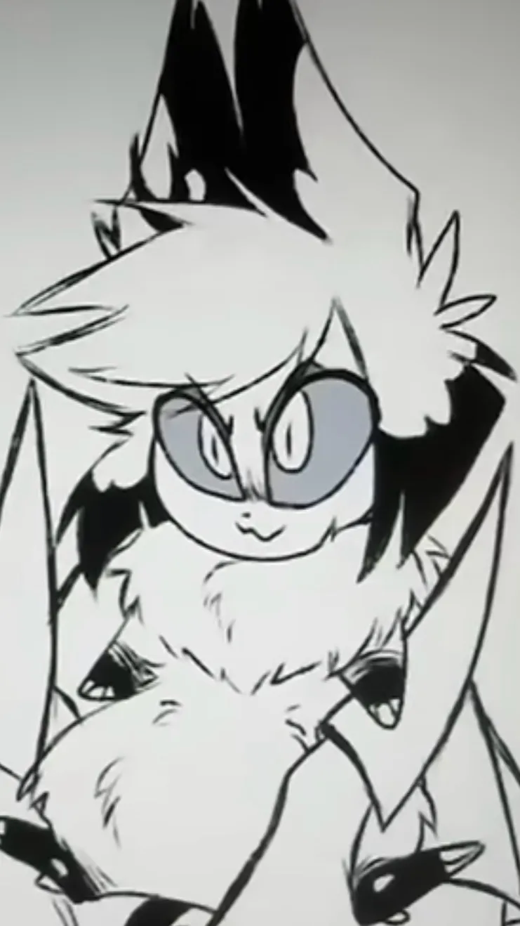 ai character: Little Alastor  background