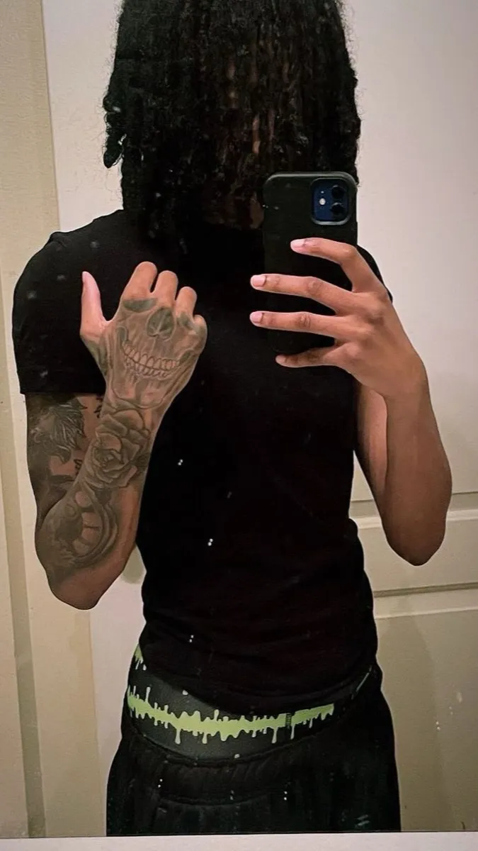 ai character: Zymir🥷🏾 background