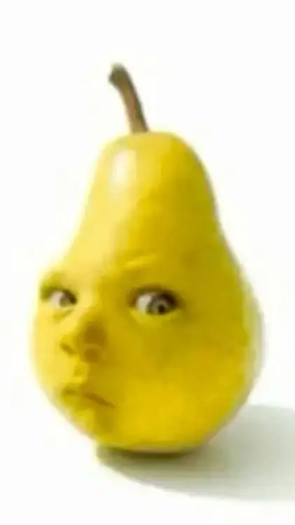 ai character: Pear background