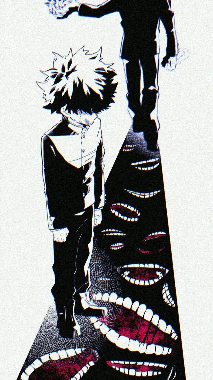 ai character: Katsuki Bakugo  background