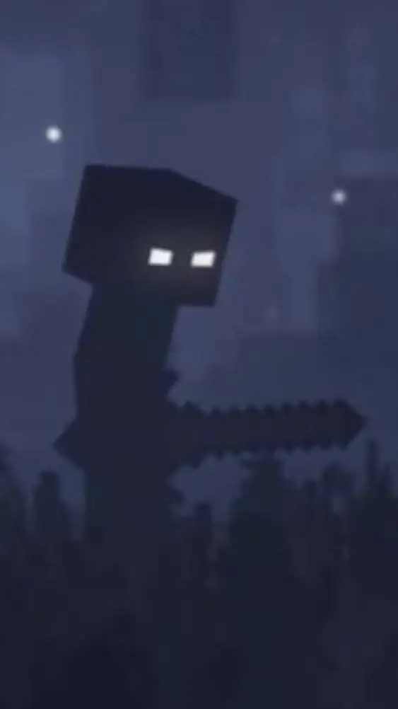 ai character: HeroBrian mincraft background