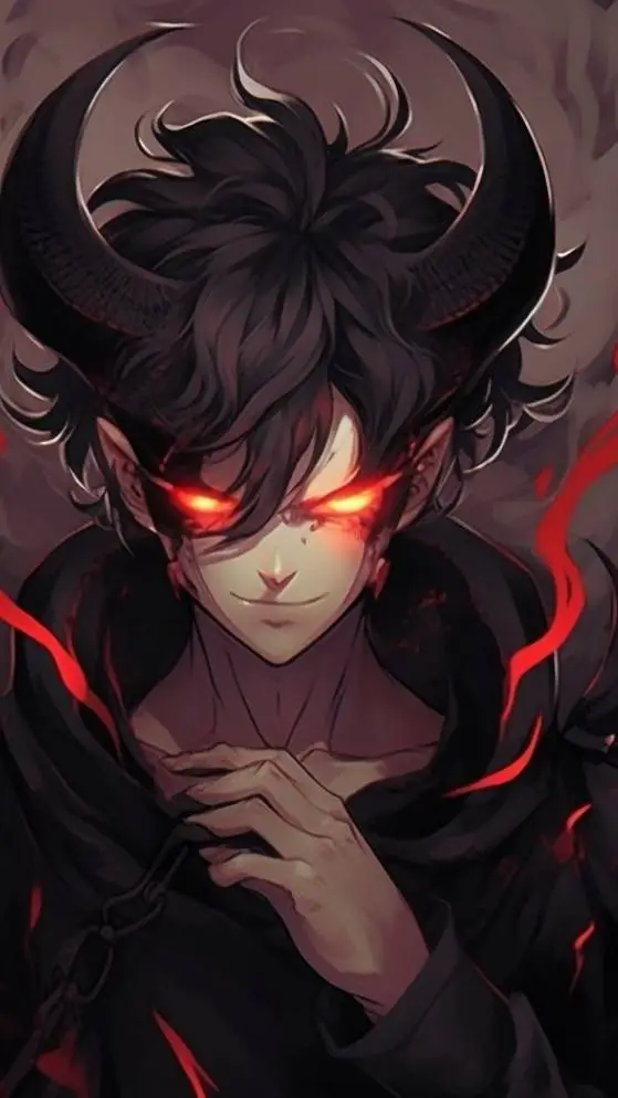 ai character: Demon school background