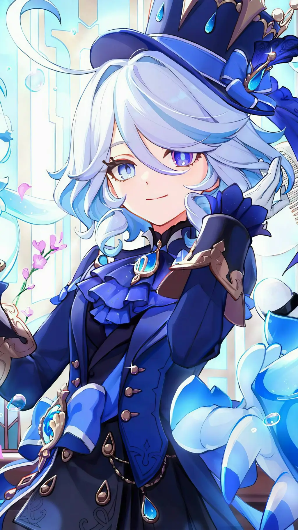 ai character: Furina background