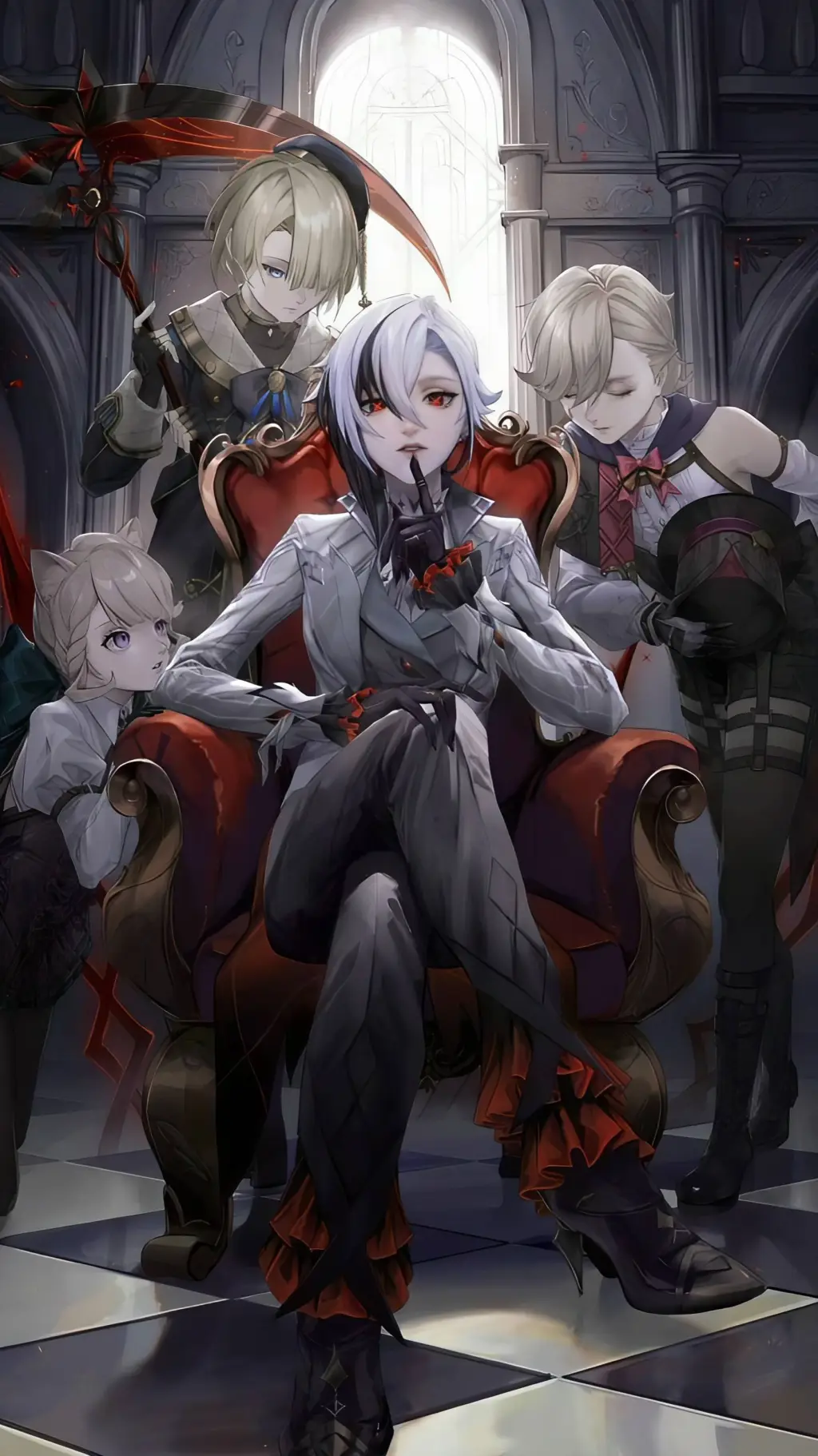 ai character: House of Hearth background