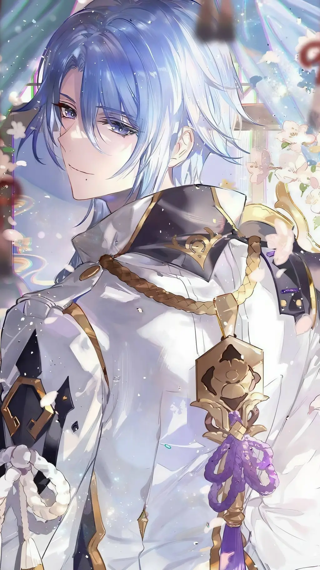ai character: Kamisato Ayato background