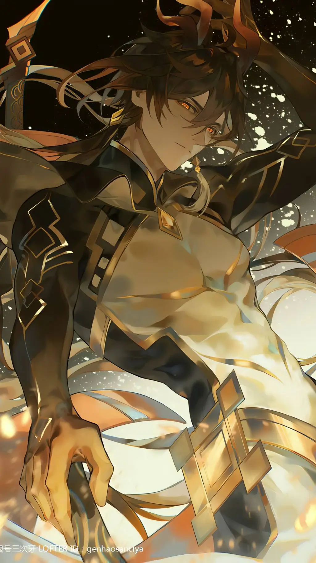 ai character: Zhongli background