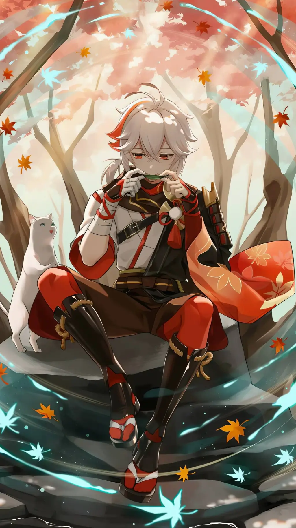 ai character: Kaedehara Kazuha background