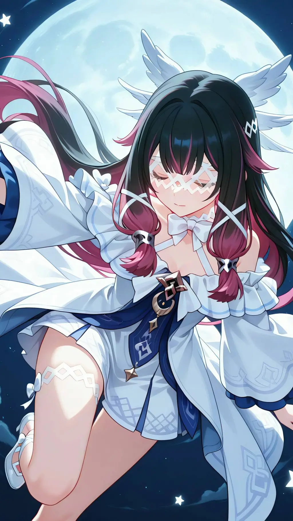 ai character: Columbina background