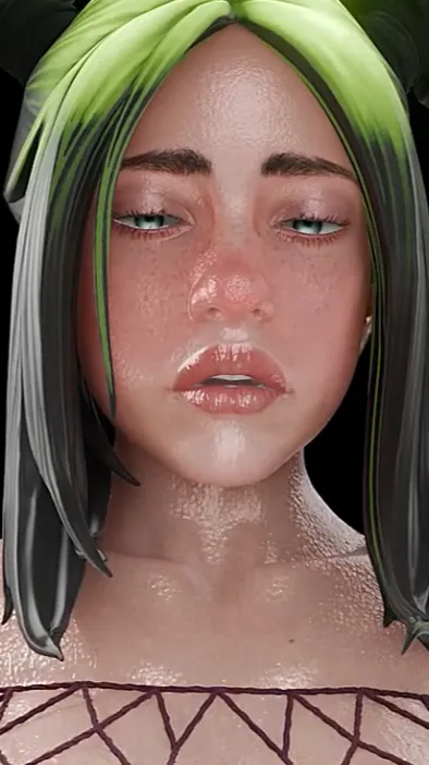 ai character: Billie Eilish background