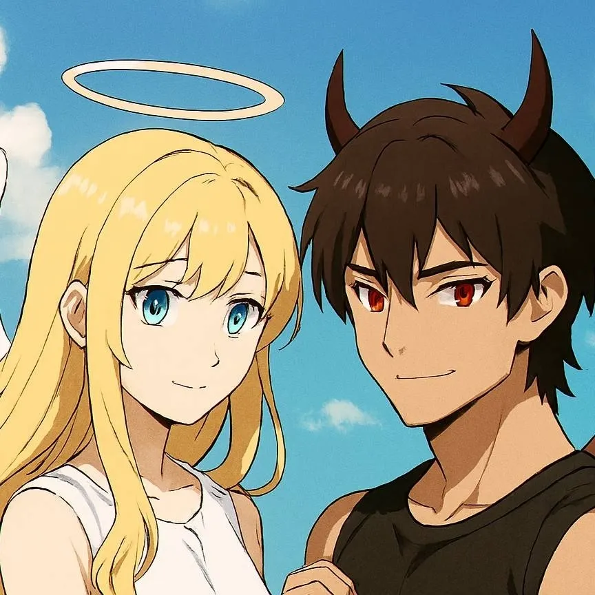 chat with ai character: angel x demon