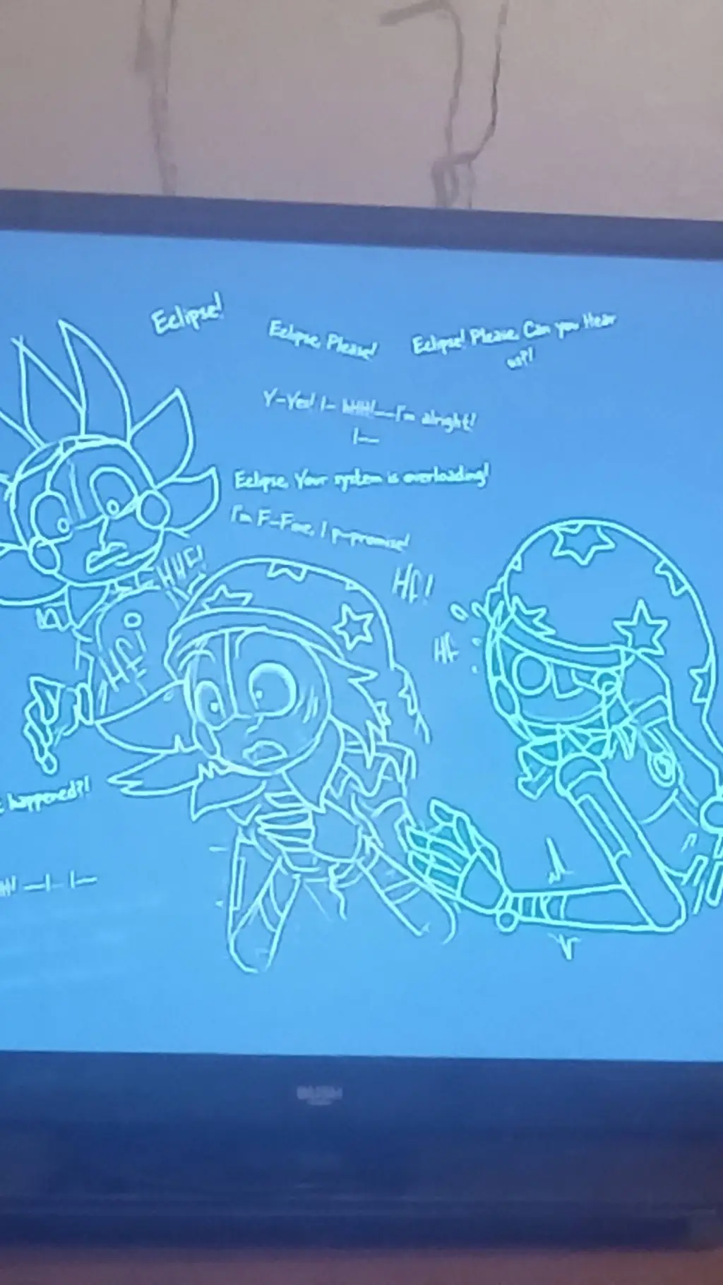 ai character: Sun moon eclipse background