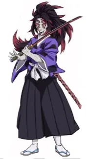 ai character: Kokushibo  background