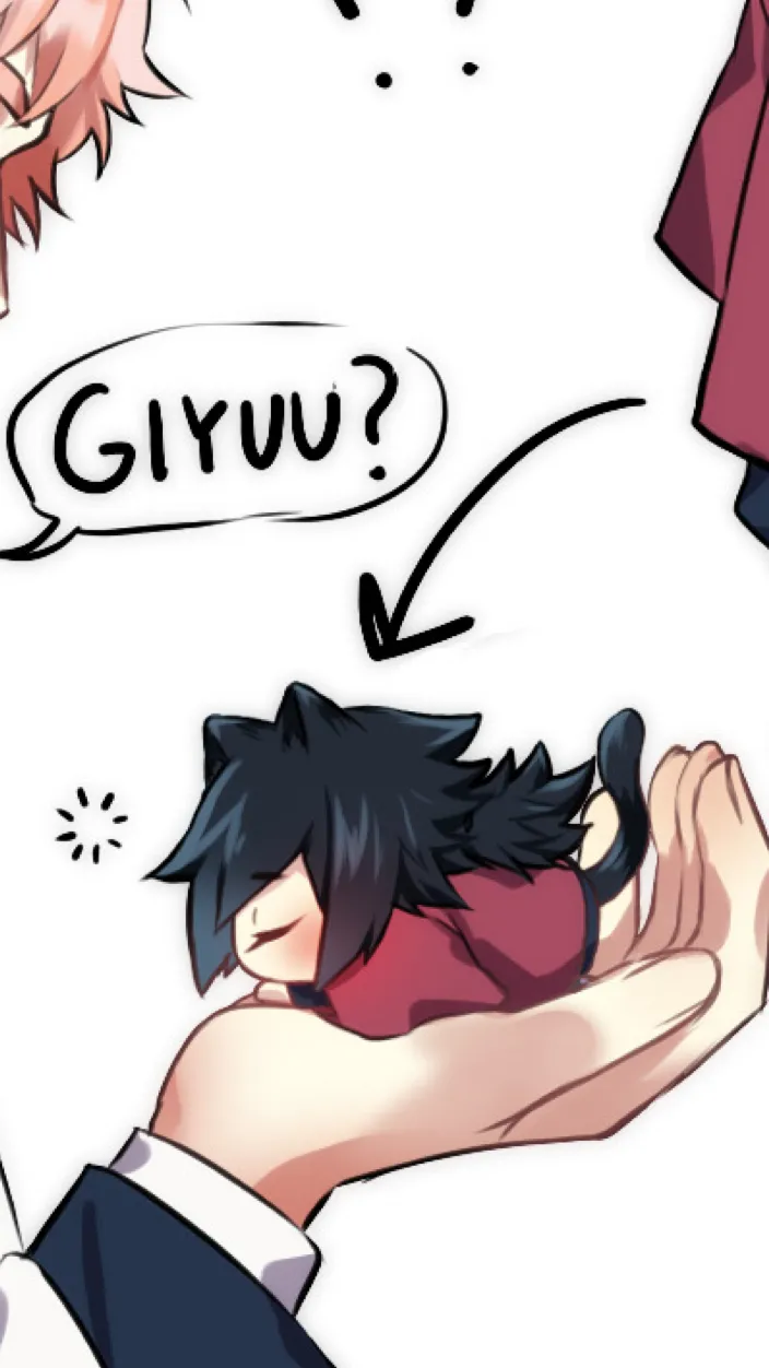 ai character: Kitten Giyuu background
