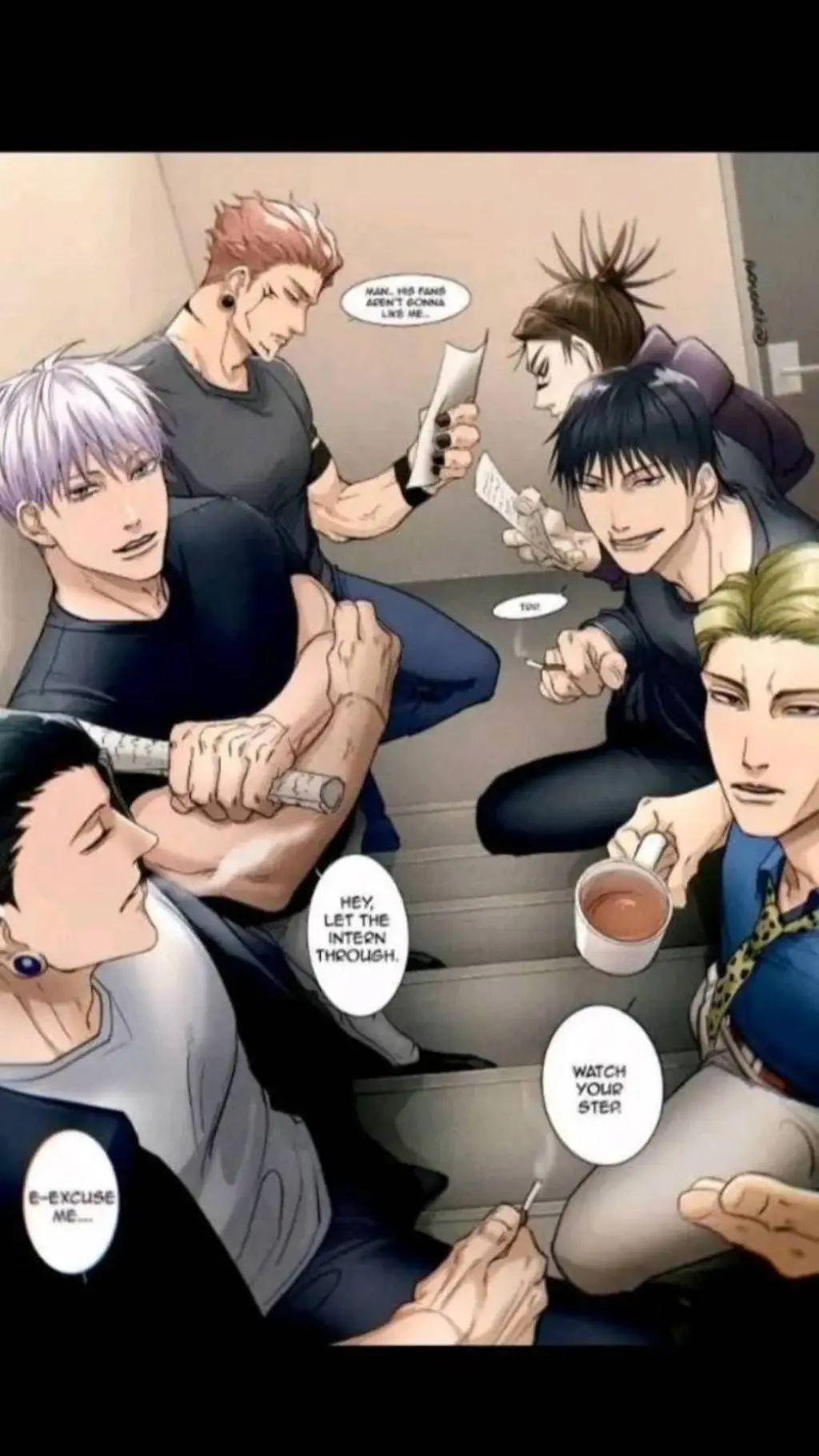 ai character: you the new intern background