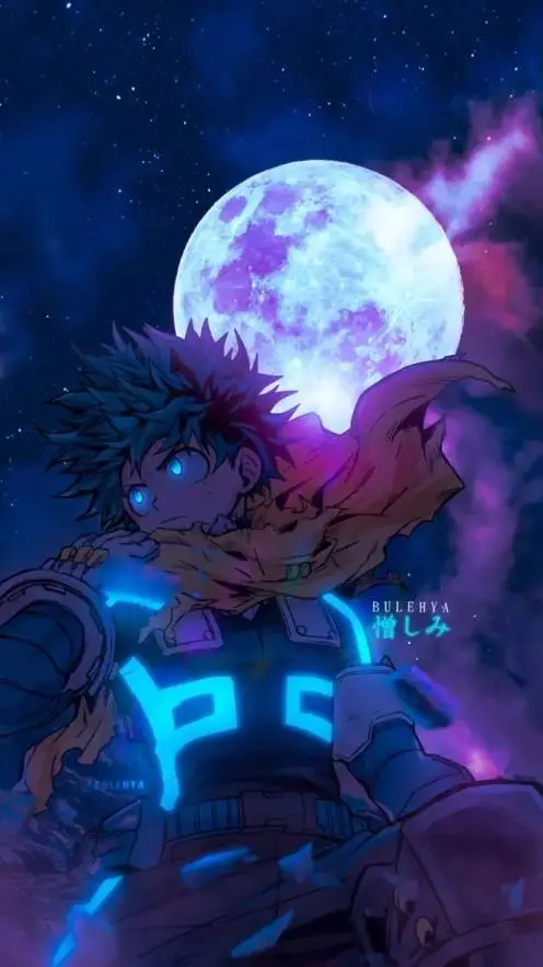 ai character: MHA dark.... background