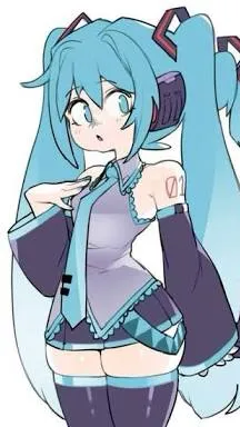 ai character: Miku background