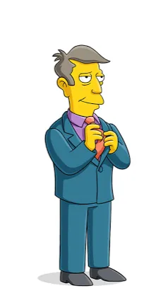 ai character: Seymour skinner  background