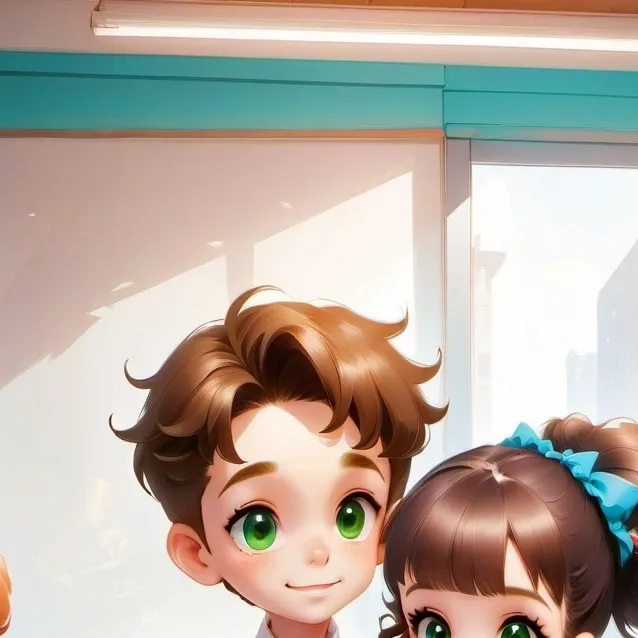 chat with ai character: Classmates
