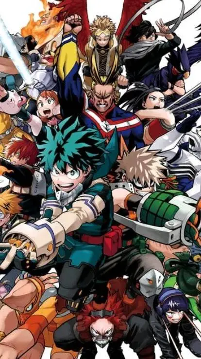 ai character: MHA portal thingy background