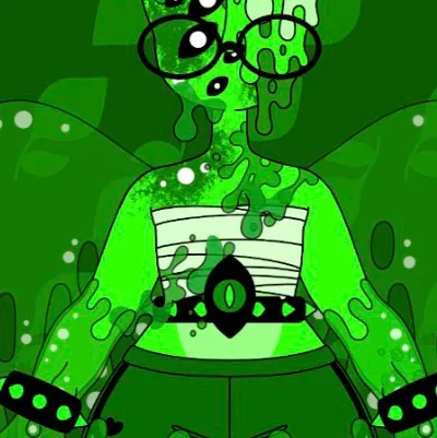 chat with ai character: Acid green￼